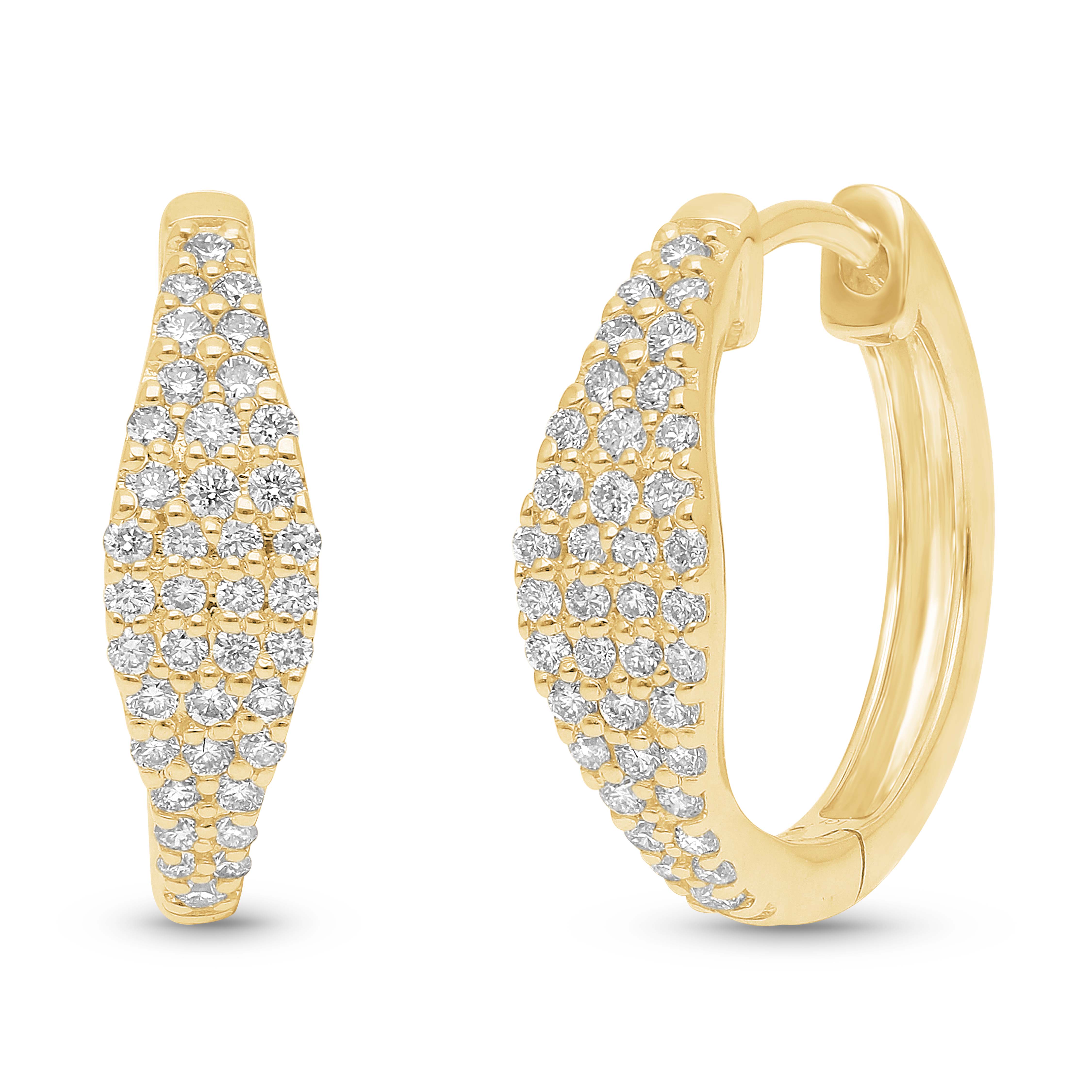 Shimmer Sphere Hoops